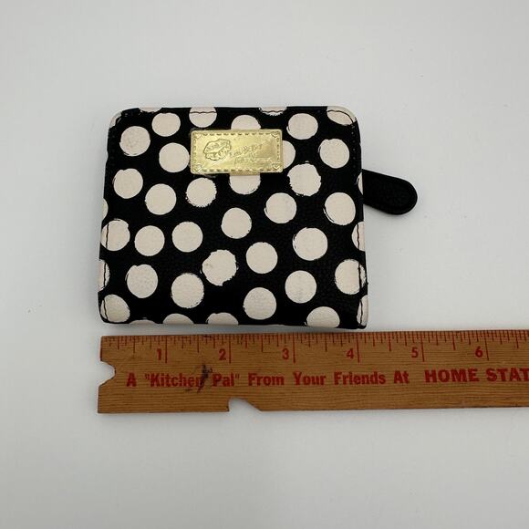 💋Luv Betsey Johnson Polkadot Card Wallet💋 - Picture 6 of 6